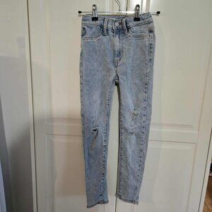 old navy jeans 8 years 360 stretch very high waist ballerina jeggings